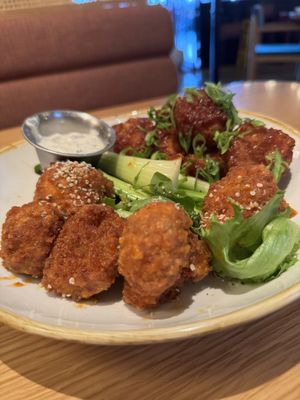 Cauliflower bites 1/2 and 1/2  at Fresh Sherway in Toronto