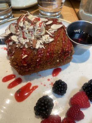 French toast  at Fresh Sherway in Toronto