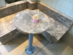 Cup of vegan ice cream at Van Leeuwen Ice Cream - 253 Columbus Ave in New York City