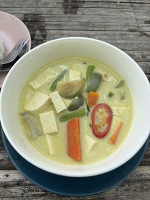 Green Curry   at Colorful Hut in Koh Phangan