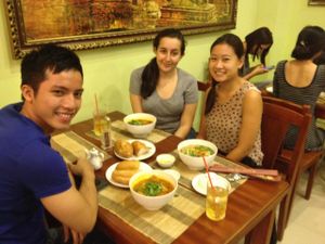 With friends at Hoa Khai at Hoa Khai in Ho Chi Minh City