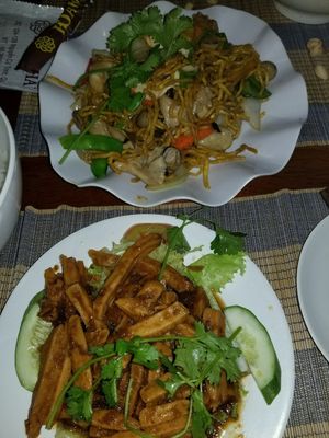 veg dishes at Hoa Khai in Ho Chi Minh City