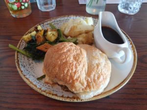 Vegan Wellington at Ferryboat Inn in Hayling Island