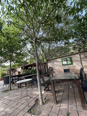 Terrace  at Vinyanova in El Bruc