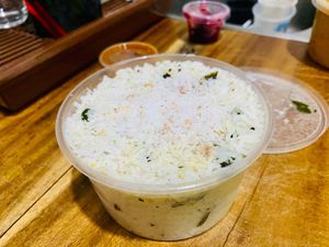 Coconut rice at Ganesh Indian Restaurant in Phu Quoc