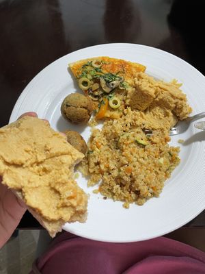 Lots of leftovers!  at Las 3 Puertas in Cancun