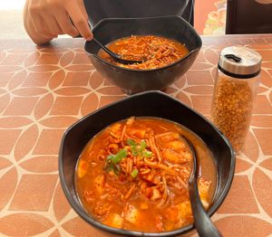 Kimchi ramen!  at Daiichi Ramen in Hilo