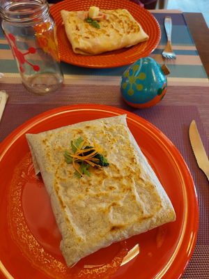 Crepe at Viva la Pepa in El Calafate