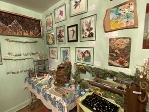 Various artwork   at Glitter Thicket in Nyack