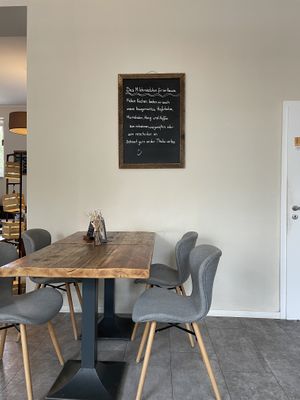 Blick von unserem Tisch .  at Café Milchmädchen in Dresden