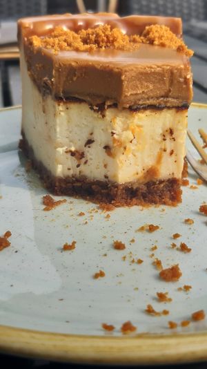 Lotus cheesecake at Café Milchmädchen in Dresden