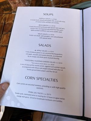   at Los Danzantes in Mexico City