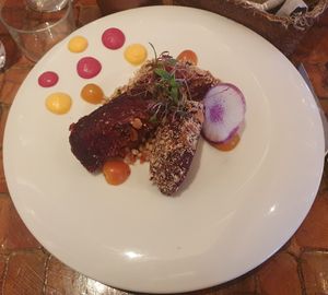 Betabel Crujiente at Los Danzantes in Mexico City