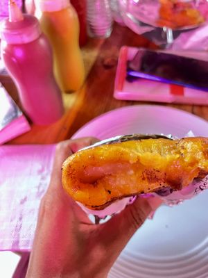 Made with homemade v cheese  at Spice in Manizales