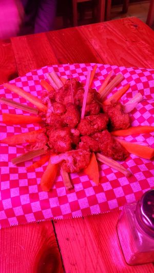 Cauliflower wings at Spice in Manizales