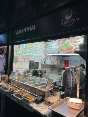 The stall in the asian alley  at Vegan Thai Food - Food Stall in North West London