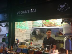 Front at Vegan Thai Food - Food Stall in North West London