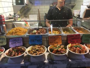 Offerings at Vegan Thai Food - Food Stall in North West London