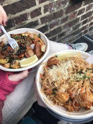   at Vegan Thai Food - Food Stall in North West London