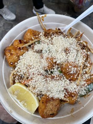 Real padthai  at Vegan Thai Food - Food Stall in North West London