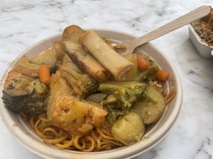   at Vegan Thai Food - Food Stall in North West London