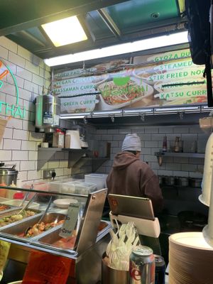 Stall  at Vegan Thai Food - Food Stall in North West London