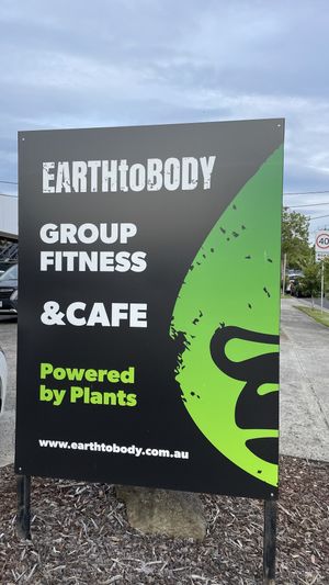   at Earth to Body Cafe in Croydon