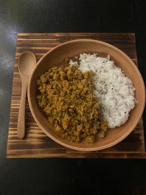 Soy meat curry   at NEO BAR in Nozawaonsen