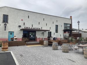 The venue  at Biergarten in Santa Barbara