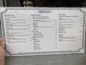 Not-very-vegan-friendly-menu-at-all  at Biergarten in Santa Barbara