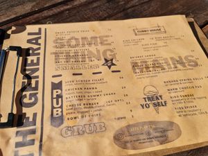 Summer menu at The General in Hotham Heights