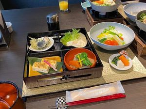 Vegan breakfast   at Hotel Sun Hitoyoshi - ホテル サン人吉 in Hitoyoshi