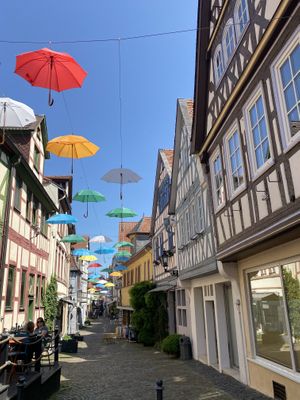 Terrasse   at Café Nanea in Gelnhausen