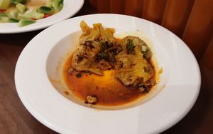 Chilli Wantons at Vegan Planet in North West London