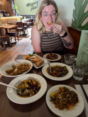   at Vegan Planet in North West London
