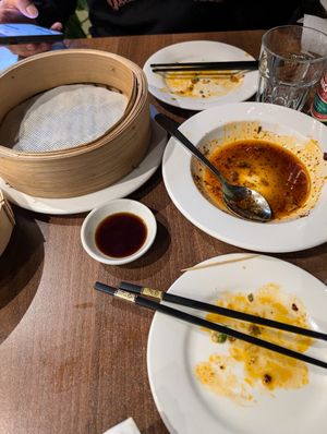 Forgot to get a pic of the food because we were too excited at Vegan Planet in North West London