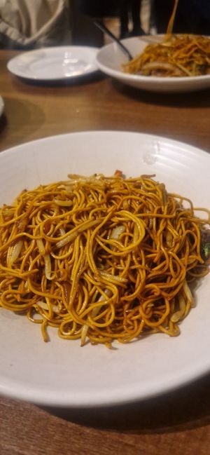 Plain noodles at Vegan Planet in North West London