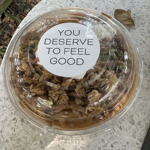 Pumpkin smoothie bowl  at Greenheart in Leesburg