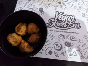 Gyoza at Vegan Street Bar - Yasai Bar in Santiago