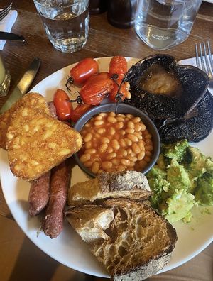 The vegan full works  at The Lost Boy in Farnham