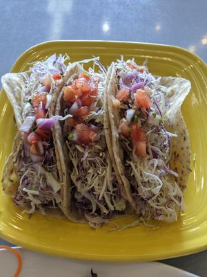Vegan Tacos at Lotus Leaf Cafe in Wichita
