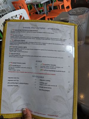 Menu page 3 at Lotus Leaf Cafe in Wichita