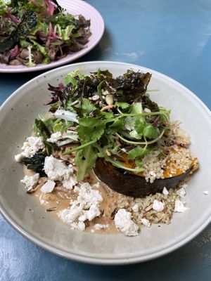 Penang Roasted Pumpkin with Vegan Feta #Veganuary at BAKED Gluten Free in Moonah
