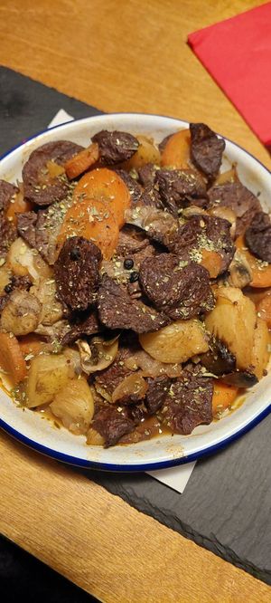 Bœuf Bourgignon at Refuel Your Soul in North London