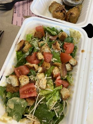 Cesar salad  at Ziggy's in Paso Robles