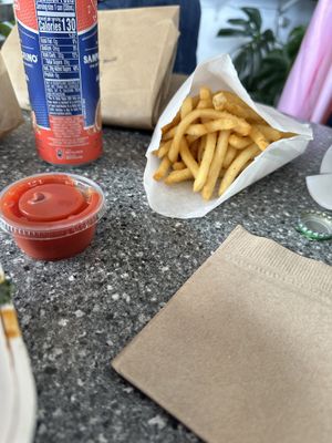 Side of fries  at Ziggy's in Paso Robles