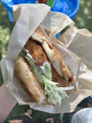 Chick‘n sandwich (regular)  at Ziggy's in Paso Robles