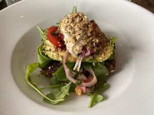 Plant based breakfast  at Relishes in Wanaka