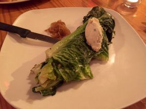 Grilled Romaine Salad at Fiction Kitchen in Raleigh
