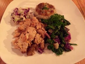 EASTERN NC STYLE BBQ PULLED “PORK” at Fiction Kitchen in Raleigh